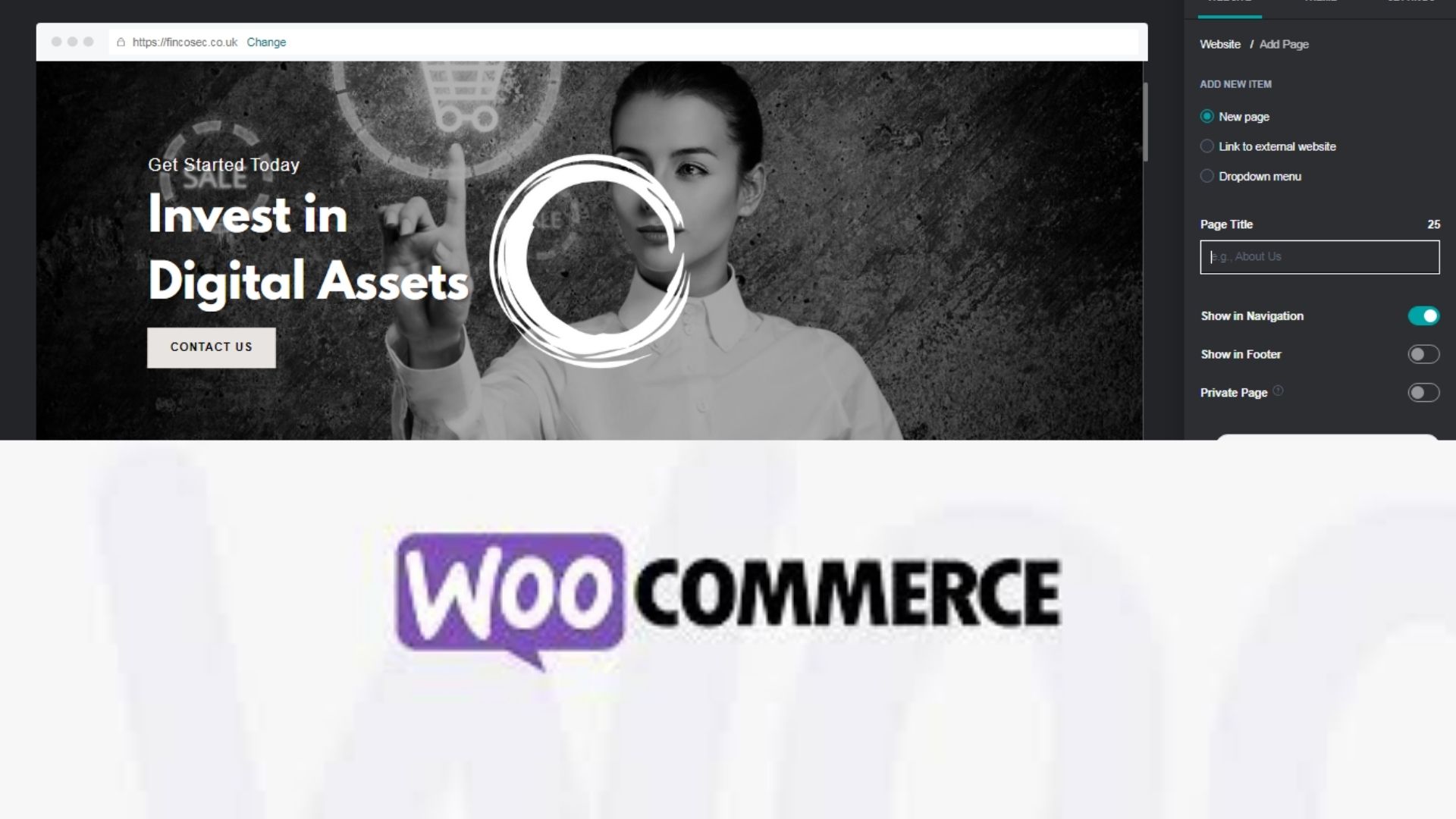 GoDaddy Website Builder and WooCommerce