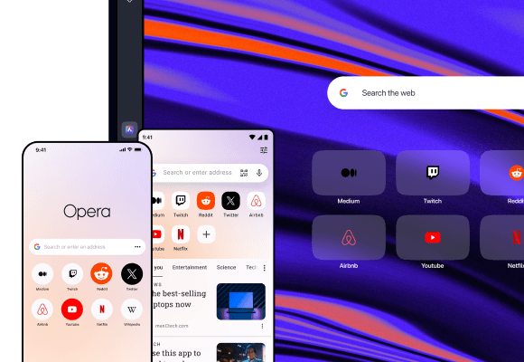 Opera desktop browser