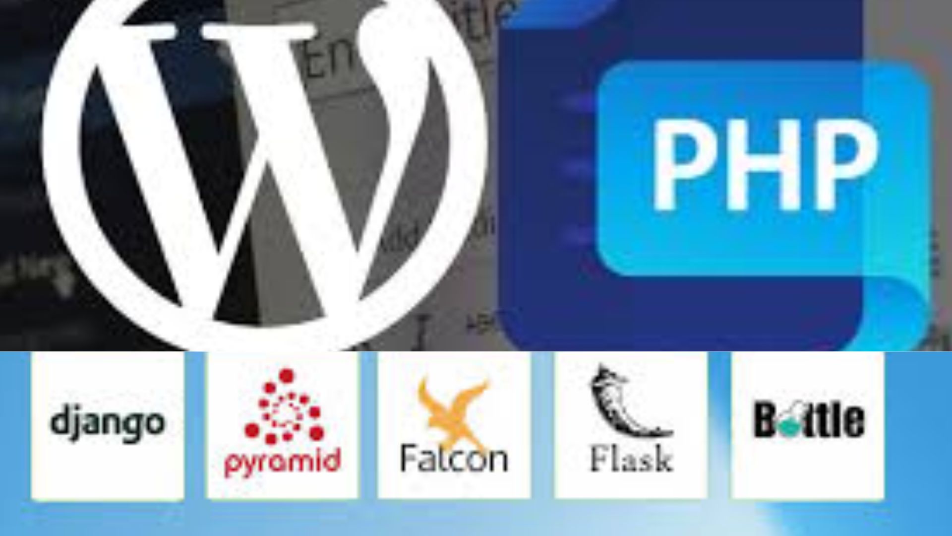 php wordpress versus python