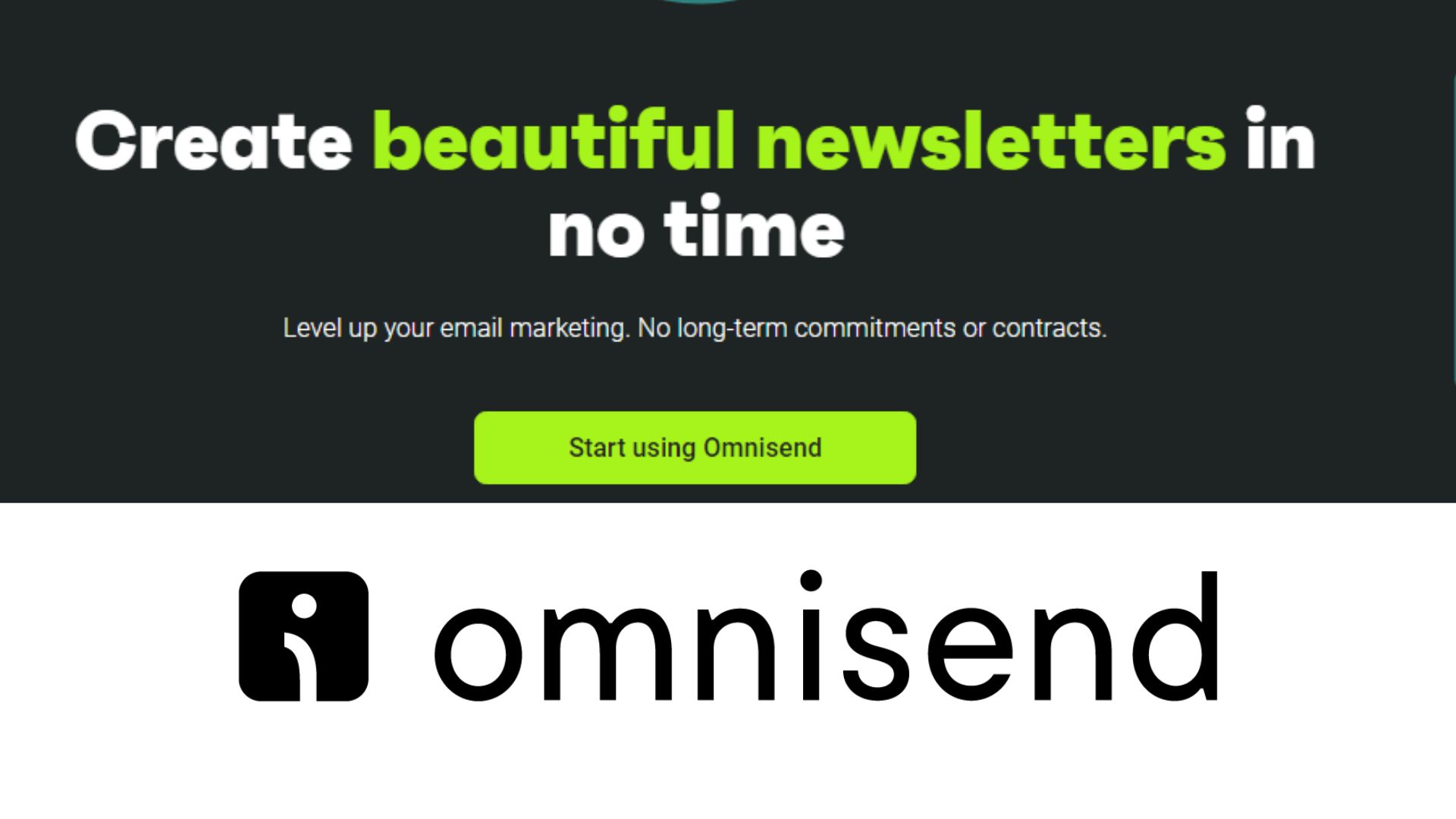 Omnisend email and sms marketing