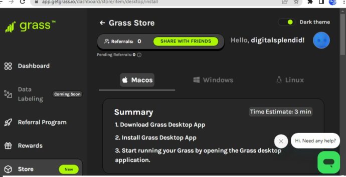 Grass: Transforming Unused Internet into Rewards While Putting Users in Control